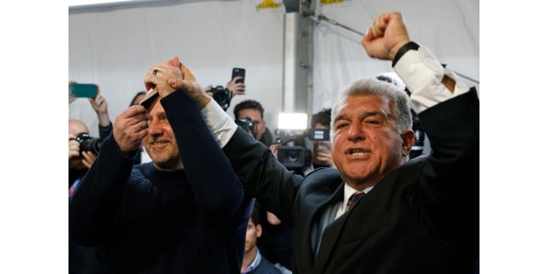 De publieke verontwaardiging rond Xavi overschaduwde de verkiezing van Joan Laporta niet